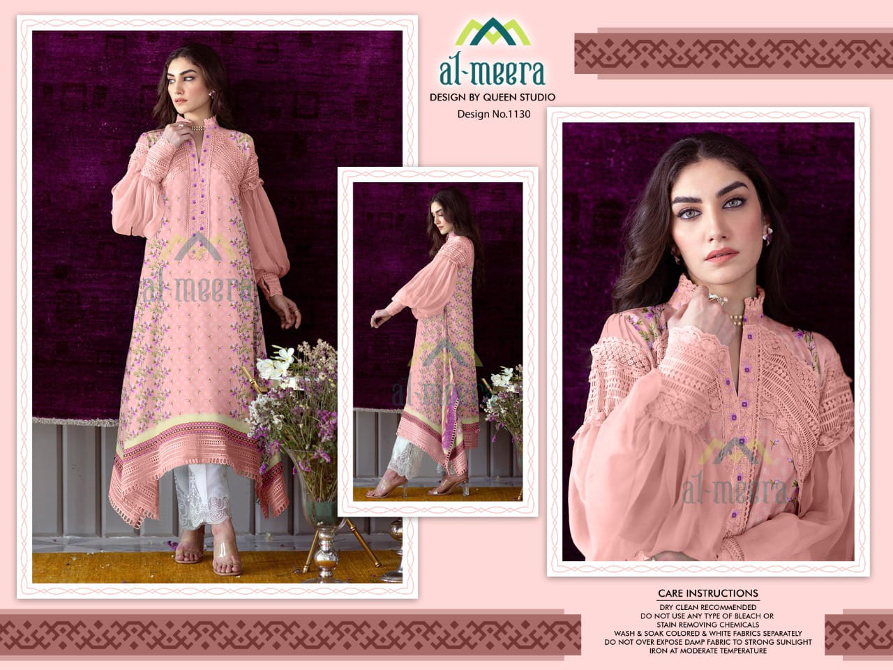 Al Meera 1130 Latest Designer Festive Wear Top With Bottom Collection